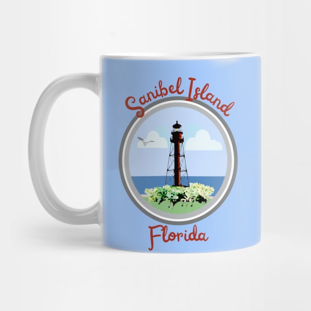 Sanibel Island Lighthouse by Trent Tides